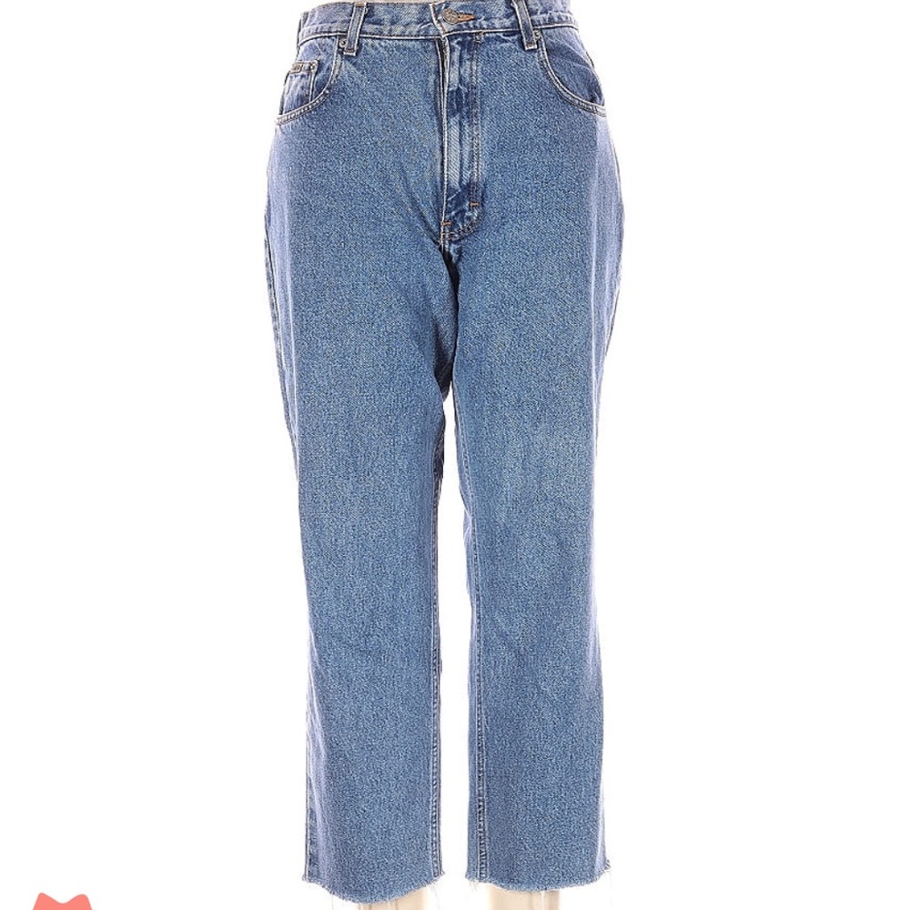 Calvin Klein Raw Hem Jeans